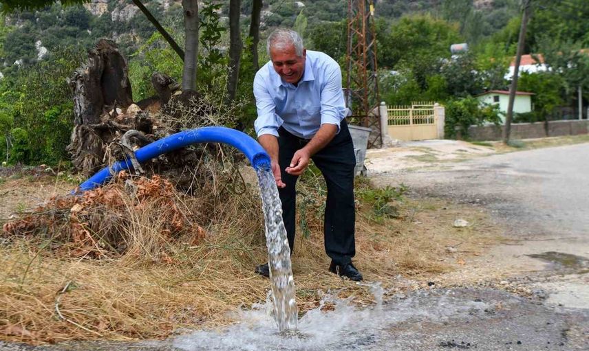 Suya kavuşan Balandız'ta bayram havası ve kesintisiz kaynak