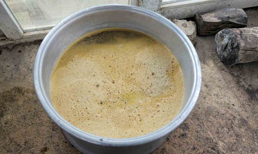 Kızılcabölük'te imeceyle hayat bulan 650 yıllık Çarpına pekmezi