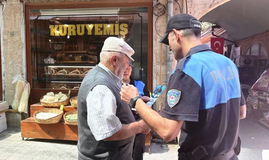 Kütahya'da toplum destekli polislerden suç önleme çağrısı