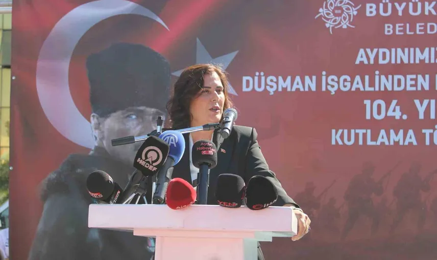 Aydın’ın kurtuluşunun 104. yılında miras ve birlik vurgusu