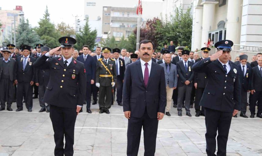 Kahta'da cumhuriyet coşkusu: 103. yıl geleneksel törenle anıldı