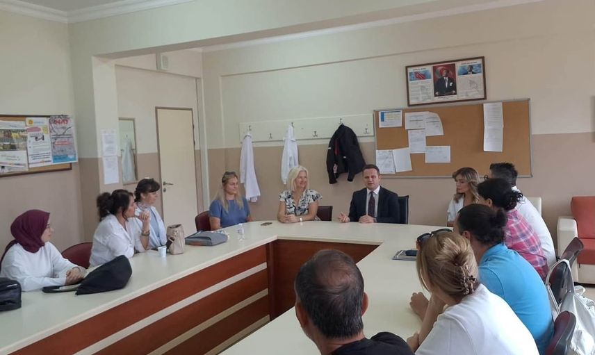Muğla Güzel Sanatlar Ortaokulu ve Lisesi'nde eğitim yılı hazırlıkları incelendi