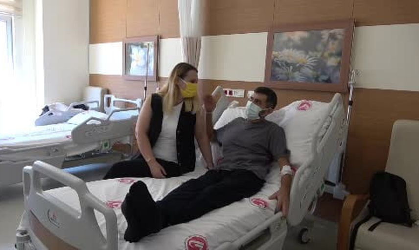 Eşinin bağışıyla yeniden güç bulan yaşam