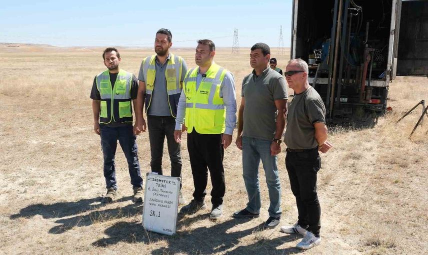 Sivrihisar'ın enerji altyapısında yeni adım: trafo merkezi için jeolojik etüt başladı