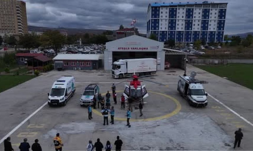 Sivas envanterine giren mobil kriz merkeziyle sağlık müdahalesi güçlendi