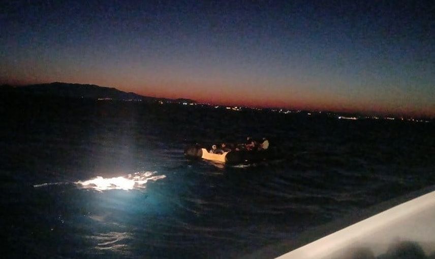 Sahil güvenlik kurtardı: Yunanistan'ın geri ittiği 57 düzensiz göçmen karaya çıkarıldı