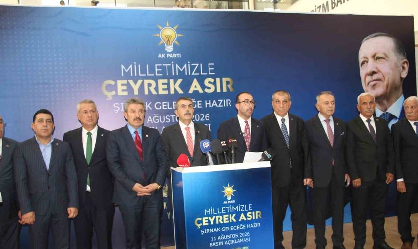 şırnak temaslarında birlik, eğitim ve gençlik vurgusu yapan bakan tekin
