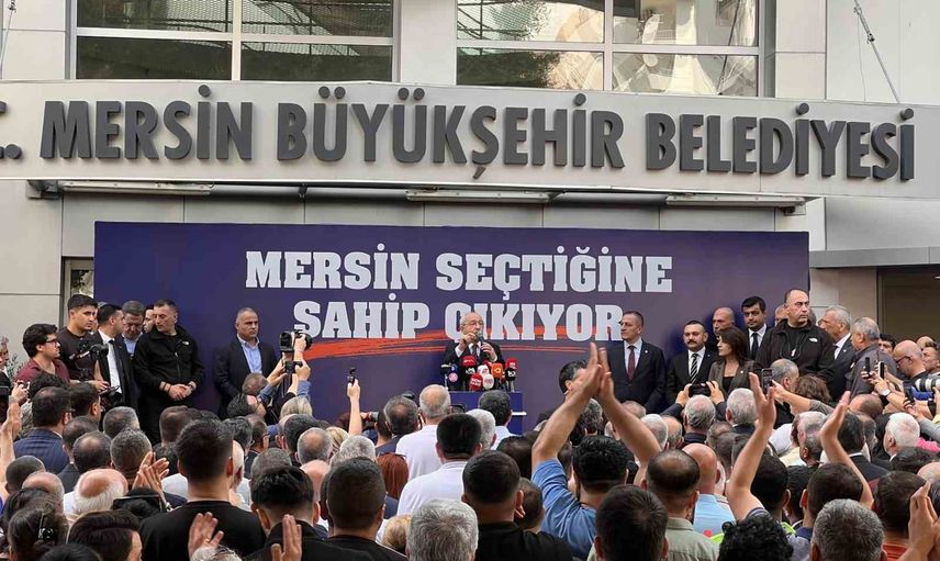 Kılıçdaroğlu Mersin'de: Seçer'in serbest bırakılması ve adalet çağrısı