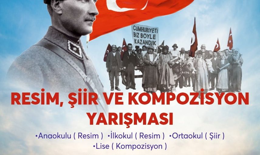 Gençlerin Cumhuriyet'le buluşması: sanat, şiir ve kompozisyon yarışıyor
