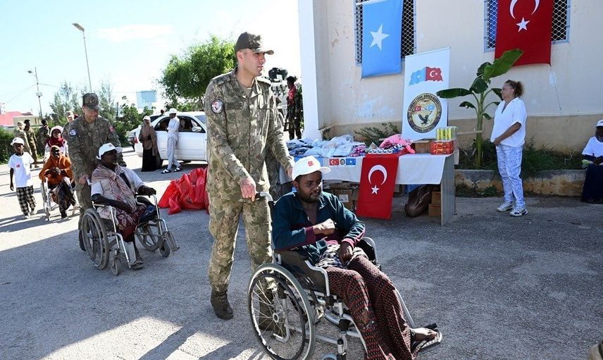 MSB'den Somali'de gazilere ve ailelerine kapsamlı destek