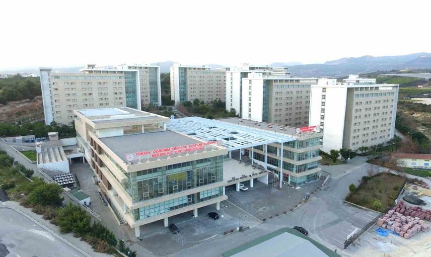 Mersin'de yeni dönemde 10 yurtta 16 bin 407 yatakla öğrencilere destek