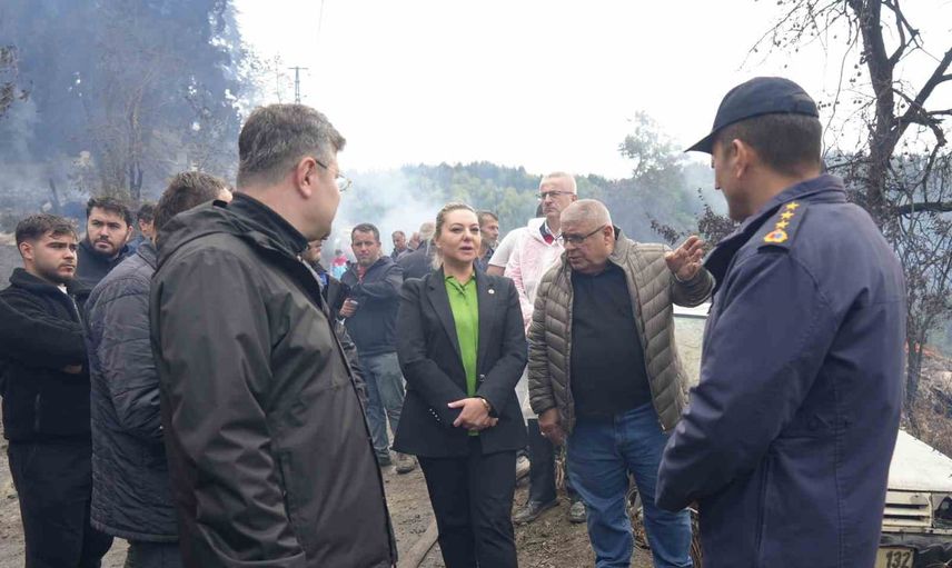 İnebolu'da yangın sonrası dayanışma: milletvekili Ekemekci'den 'yaralarımızı birlikte saracağız' mesajı