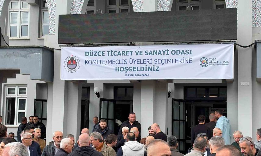 Düzce TSO seçimlerinde 10 komite sonuçlandı, 3. komitede belirsizlik sürüyor