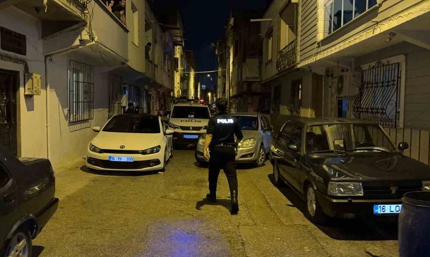 Bursa'da operasyonda havaya ateş açan arkadaş yakalandı