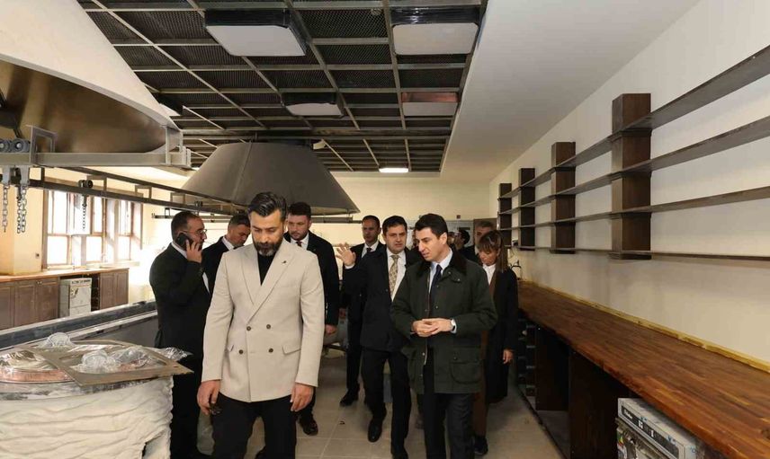 Erzurum'da Anadolu'nun mutfak mirasını taşıyacak gastronomi lisesi kampüsü açılışa hazırlanıyor
