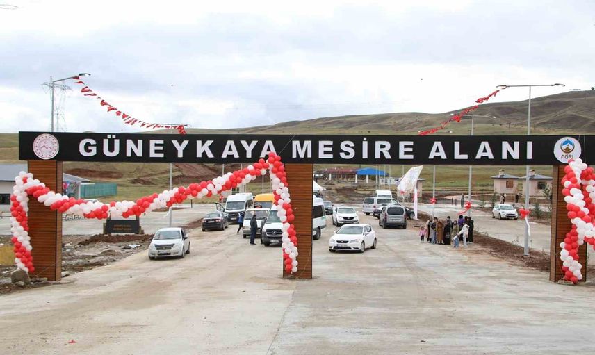 Eleşkirt'e yeni nefes: Güneykaya mesire alanı törenle açıldı