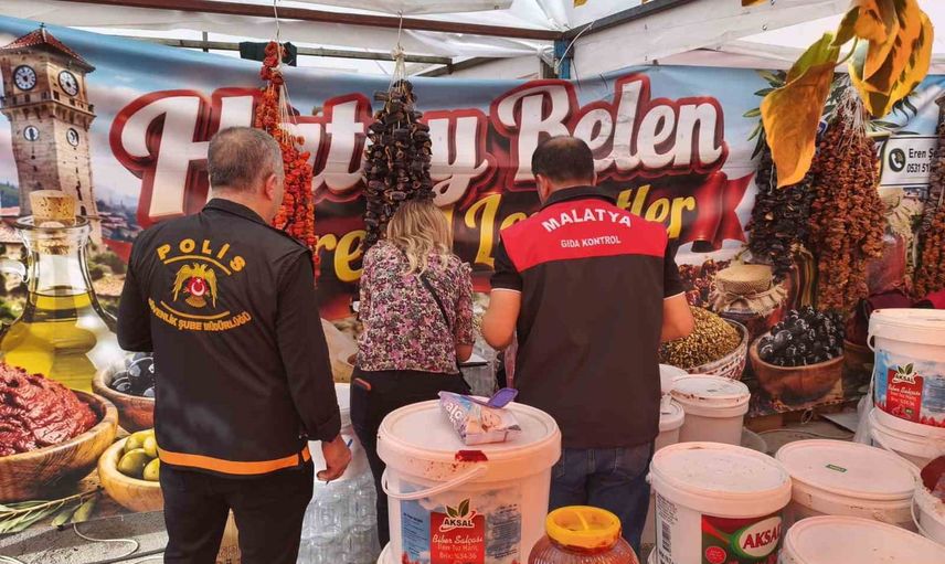 Yöresel fuarda usulsüz ürünlere el konuldu: sucuk ve peynir imha edilecek