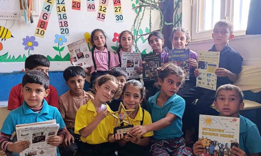 Minik gazetecilerden Seyrantepe'ye GGC'den özel ödül