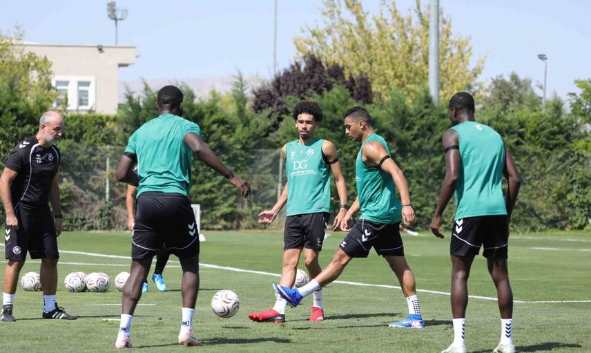 Konyaspor son idmanıyla Erzurumspor maçına hazır