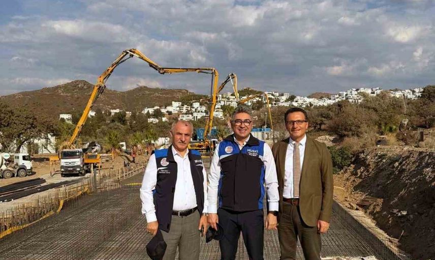 Turgutreis'te suya yeni kaynak: Türkiye'nin en büyük kamu deniz suyu arıtma tesisi devreye hazırlanıyor