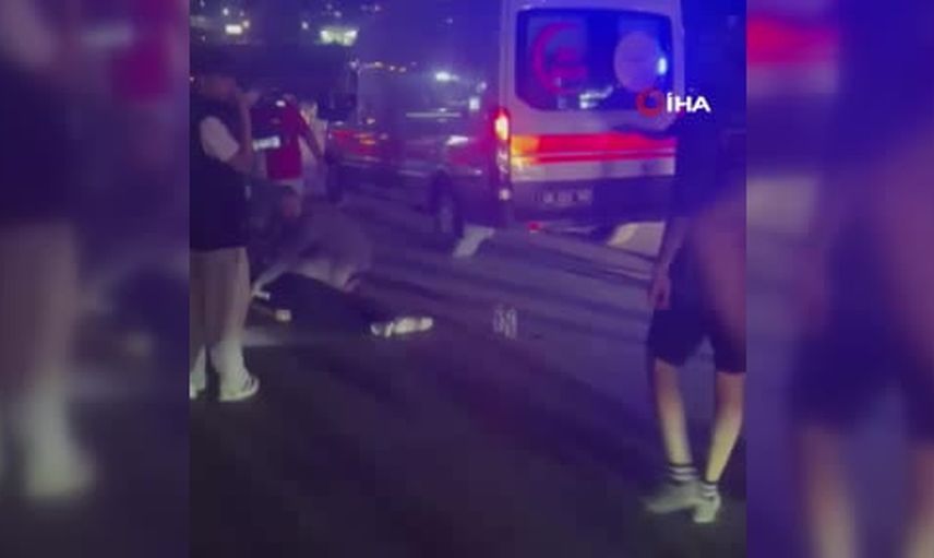 Sincan’da motosiklet ve otomobil çarpıştı: sürücü yaralandı