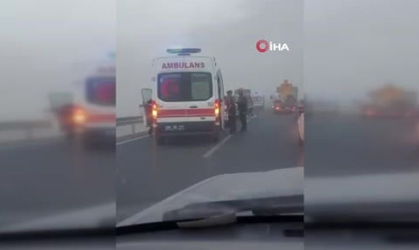 Aksaray-Konya karayolunda yedi araçlı zincirleme kaza: çok sayıda yaralı