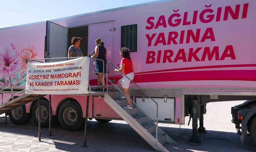 Aliağa'da erken tanı için Pembe Prenses üç hafta hizmette
