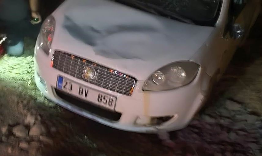 Tarlaya uçan otomobil takla attı: Diyarbakır Ergani'de 1 yaralı