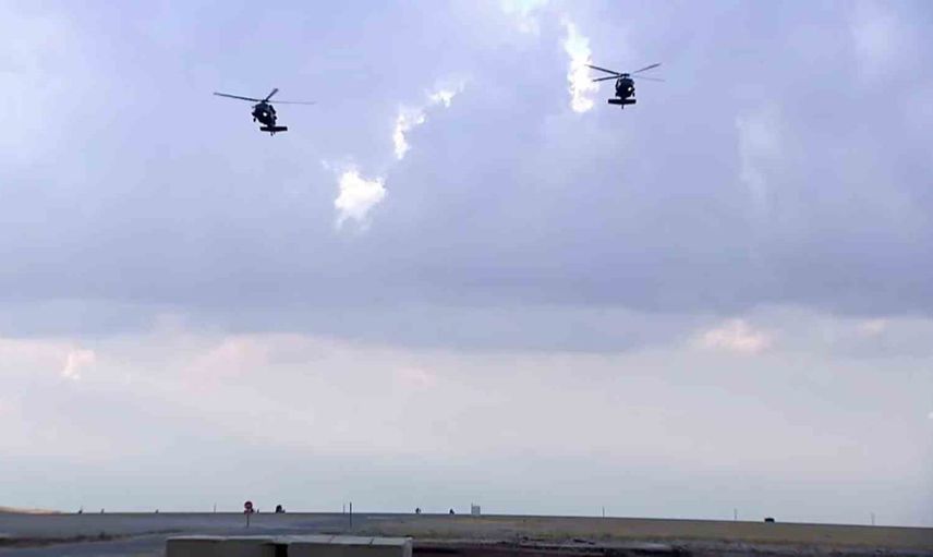 Helikopterlerle harmandalı ve zeybek: Şanlıurfa semalarında Çelik Kanatlar'ın gösterisi