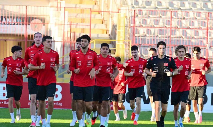 Ümit milliler Miskolc'taki Ukrayna sınavına hazırlanıyor