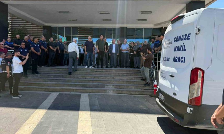 Serik zabıtasının kaybı: Osman Kozan son yolculuğuna uğurlandı