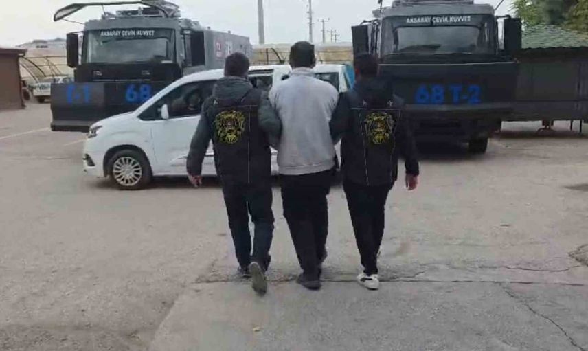 Aksaray'da güvenlik kameralarına takılan hırsız, çaldığı traktör ve otomobille yakalandı