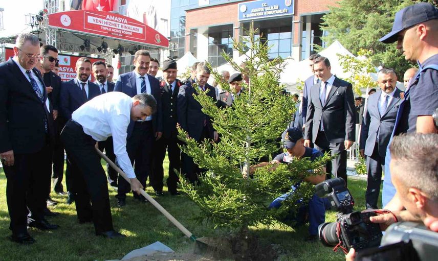 Kalkınmanın temeli: güven ve huzur yatırımları Amasya'da hizmete girdi