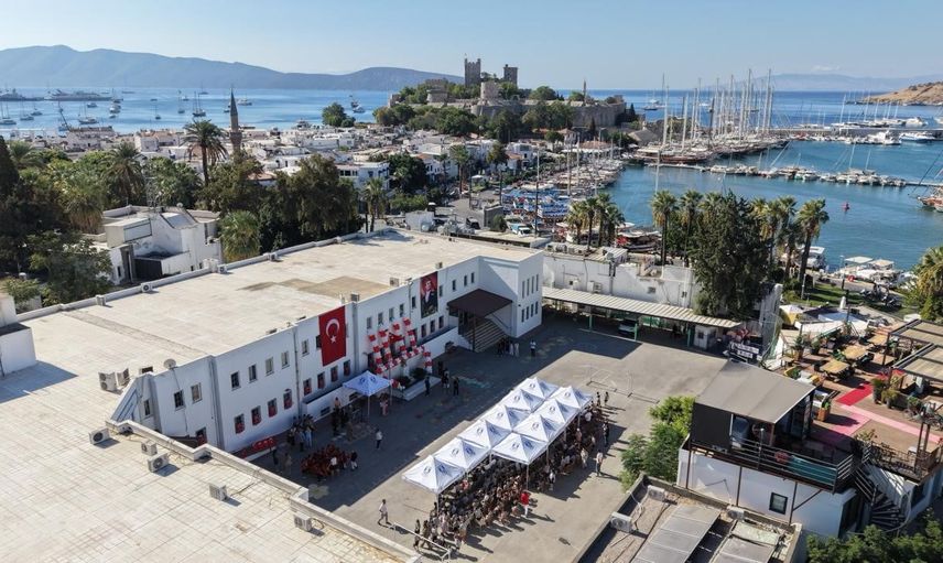 Bodrum'da ilk zil ve ilköğretim haftası birlikteliği