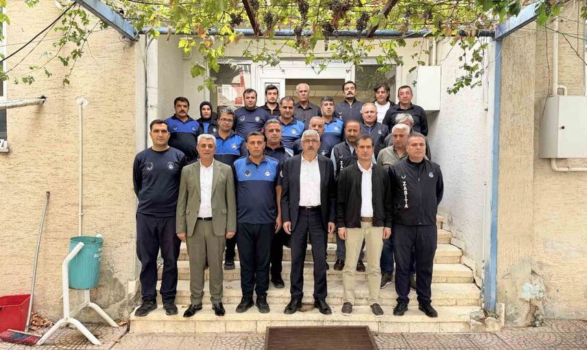 Hallaç zabıta ile sahada hizmet ve koordinasyona ağırlık verdi