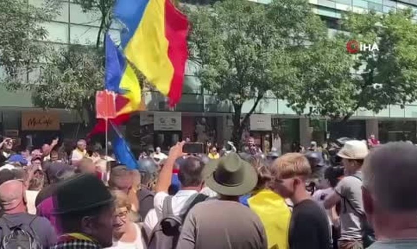 Bükreş'te protesto gerginleşti: çiftçilerle jandarma arasında 24 yaralı, 26 gözaltı