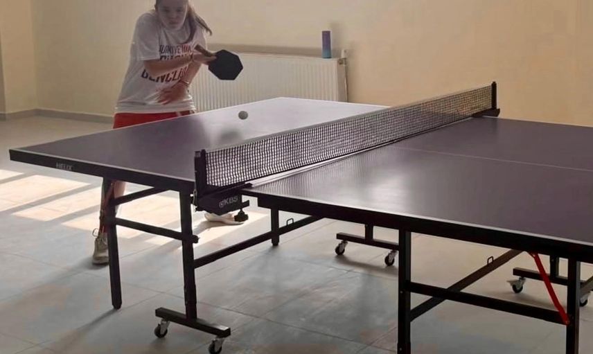 Bandırma'da zafer coşkusu masa tenisinde karşılaştı