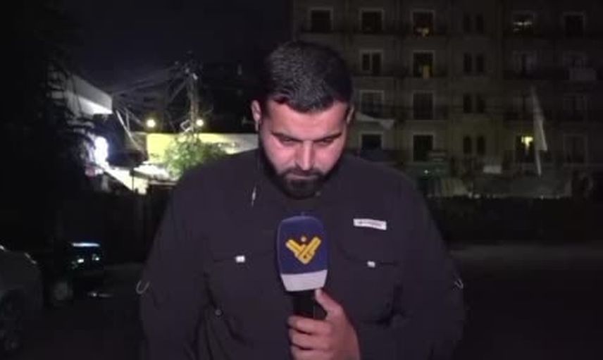 Lübnan’da yayın yapan muhabir Nebatiye çevresindeki hava saldırısında yaralandı