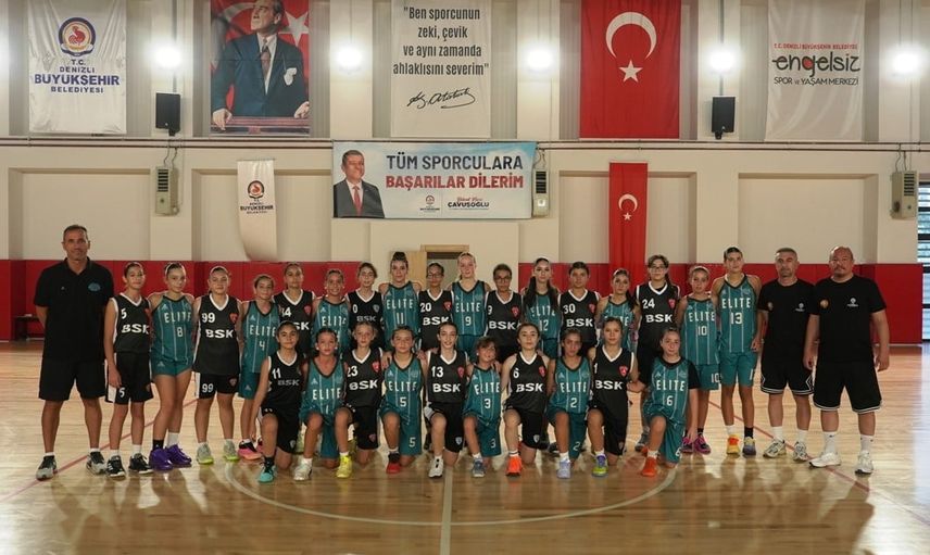 Denizli'de Ege'yi buluşturan basketbol dostluğu