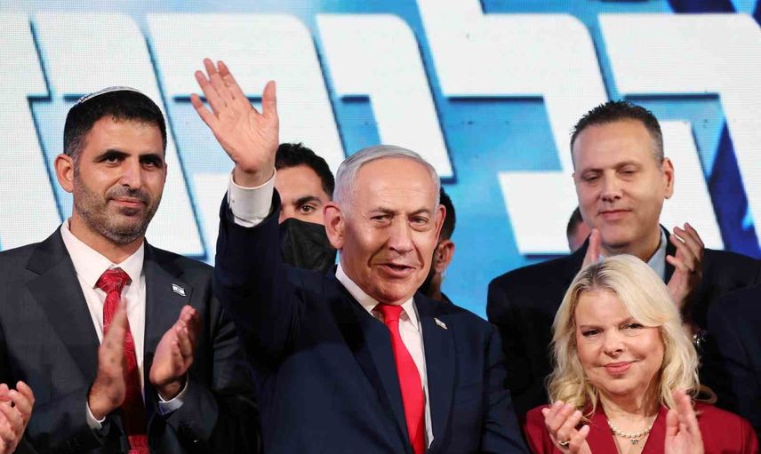 netanyahu bloğu önde, arap partilerinin temsilciliğinde artış bekleniyor