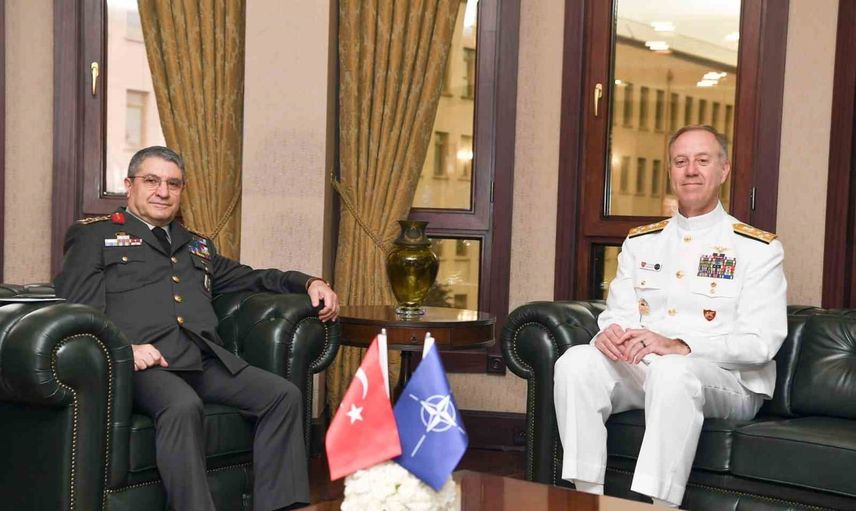 Genelkurmay başkanı Bayraktaroğlu NATO komutanı Wikoff’u ağırladı