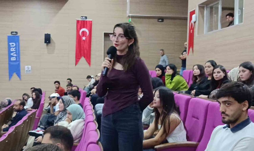 Boyraz'tan öğrencilere çağrı: bu trende 'eserim var' diyebilirsiniz