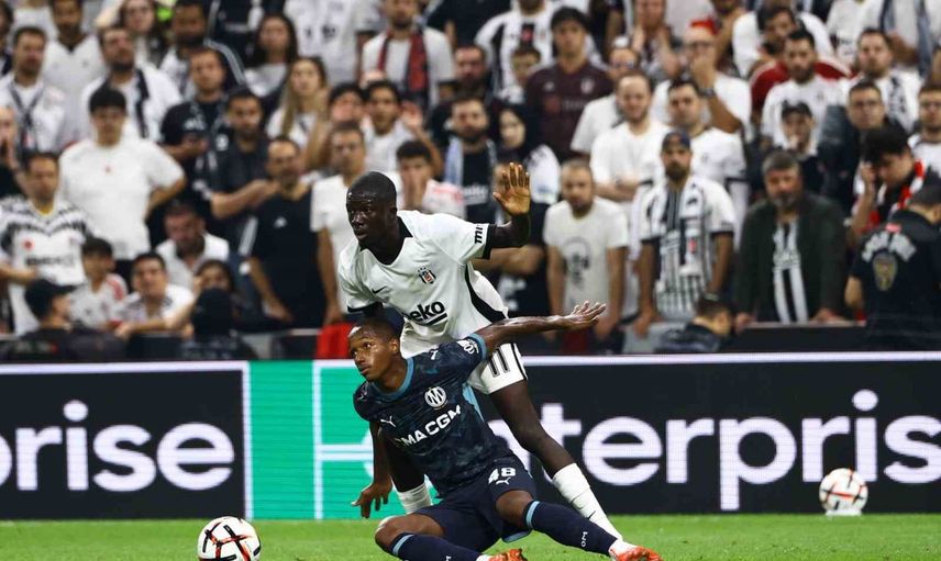 Beşiktaş Dolmabahçe'de Marsilya'ya geçit vermedi