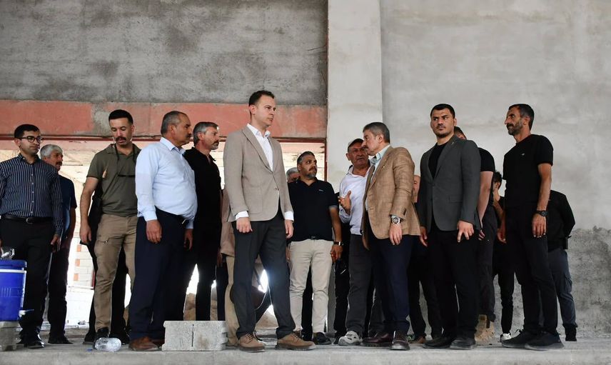 İdil’e spor yatırımı: yarı olimpik yüzme havuzu gençlere hizmete hazırlanıyor