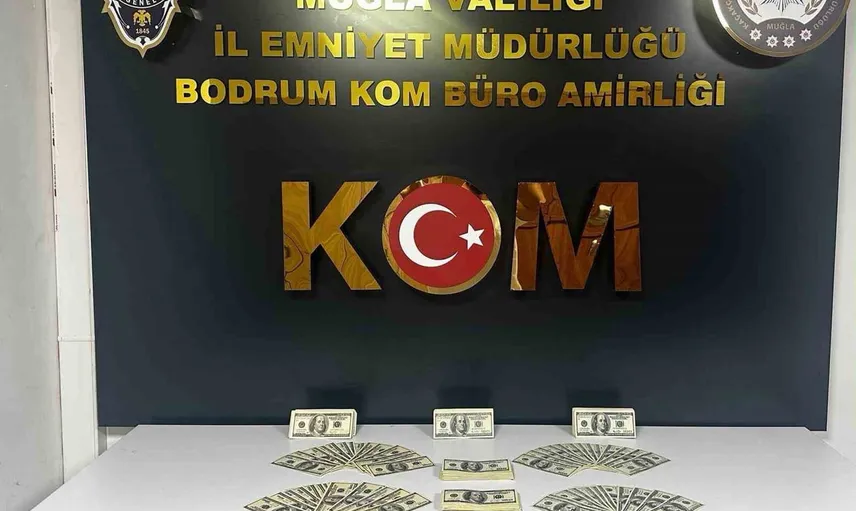 Bodrum'da sahte dolar hazırlığı son anda durduruldu: 46 bin 200 dolar ele geçirildi