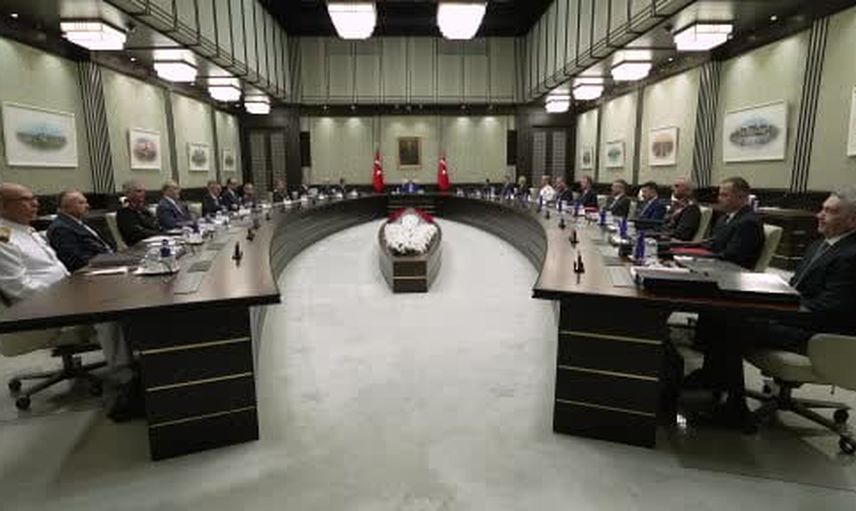Erdoğan başkanlığında Milli Güvenlik Kurulu toplandı