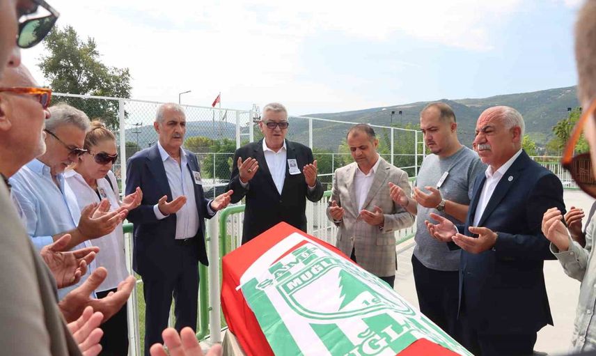 Muğlaspor tesislerinde Latif Sakıcı'ya son veda
