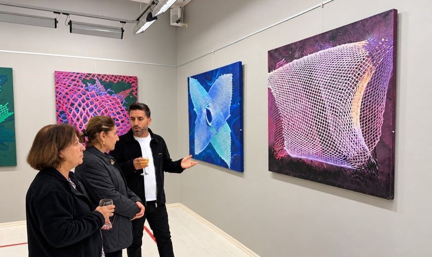 Ağların ütopyası: Ali İrgin'in Sonsuzluk Ağları sergisi SANKO Sanat Galerisi'nde