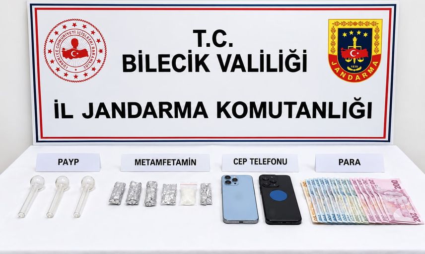 Osmaneli'nde jandarmadan uyuşturucu operasyonu