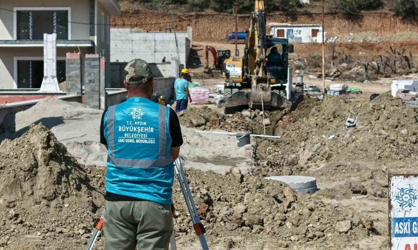 Kuşadası'nda Değirmendere mahalleye 3,1 milyonluk kanalizasyon yatırımı